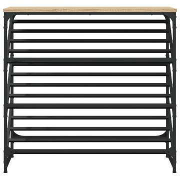 Shoe Rack Sonoma Oak 90x30x85 cm - Stylish & Durable