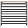 Shoe Rack Sonoma Oak 90x30x85 cm - Stylish & Durable