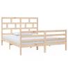 Solid Pine Bed Frame - 160x200 cm | Stylish & Sturdy Design