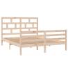 Solid Pine Bed Frame - 160x200 cm | Stylish & Sturdy Design