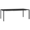 Stylish Anthracite Garden Table 200x100 cm - Durable Steel Design