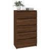 Drawer Cabinet Brown Oak 60x36x103 cm | Stylish Storage Solution