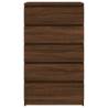 Drawer Cabinet Brown Oak 60x36x103 cm | Stylish Storage Solution