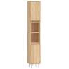 3 Piece Bathroom Furniture Set - Sonoma Oak - Stylish Storage