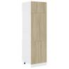 Sonoma Oak Refrigerator Cabinet - Space Optimiser | HipoMarket