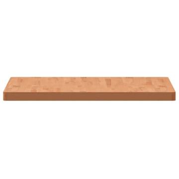 Square Solid Wood Beech Table Top 80x80 cm - Hipomarket