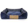 Scruffs Box Bed Highland Blue XL - Cozy & Durable Pet Bed