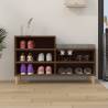 Elegant Brown Oak Shoe Cabinet | 102x36x60 cm - HipoMarket