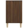 Elegant Brown Oak Shoe Cabinet | 102x36x60 cm - HipoMarket