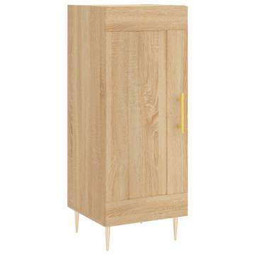 Stylish Highboard Sonoma Oak - 34.5x34x180 cm | HipoMarket