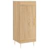 Stylish Highboard Sonoma Oak - 34.5x34x180 cm | HipoMarket