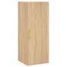 Stylish Highboard Sonoma Oak - 34.5x34x180 cm | HipoMarket