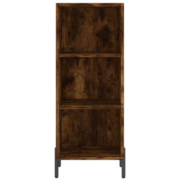 Highboard Smoked Oak - Stylish Storage Solution | Hipomarket