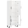 Stylish Highboard High Gloss White - Elegant Storage Solution