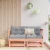 Garden Corner Sofas 2 pcs Solid Wood Douglas Colour natural douglas Quantity in Package 1 Model corner sofa (2 pcs) 