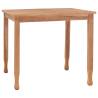 Garden Dining Table 85x85x75 cm Solid Teak Wood Size 85 x 85 x 75 cm Quantity in Package 1 