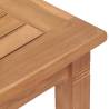 Garden Dining Table 85x85 cm - Solid Teak Wood | HipoMarket