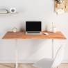 Desk Top 110x(55-60)x1.5 cm Solid Wood Beech Colour brown Size 110 x (55-60) x 1.5 cm 