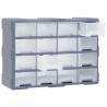 Multi-Drawer Organiser with 16 Drawers - 52x16x37 cm