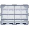 Multi-Drawer Organiser with 16 Drawers - 52x16x37 cm