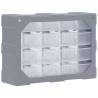 Multi-Drawer Organiser with 16 Drawers - 52x16x37 cm