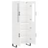 Highboard High Gloss White - Stylish Storage Solution