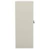 Light Grey Office Cabinet 90x40x105 cm - Durable Steel Design