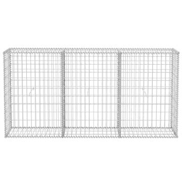 Gabion Basket Galvanised Steel 200x30x100 cm | HipoMarket UK