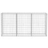 Gabion Basket Galvanised Steel 200x30x100 cm | HipoMarket UK