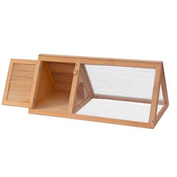 Deluxe Wooden Rabbit Cage - Quality & Weather Resistant