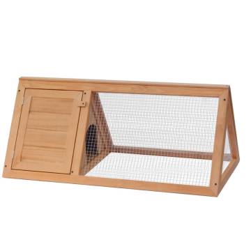 Deluxe Wooden Rabbit Cage - Quality & Weather Resistant