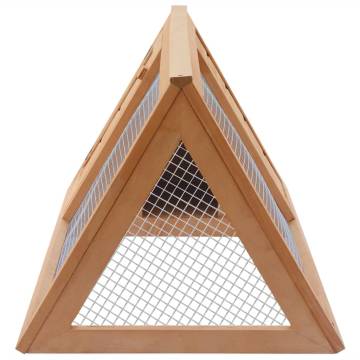 Deluxe Wooden Rabbit Cage - Quality & Weather Resistant