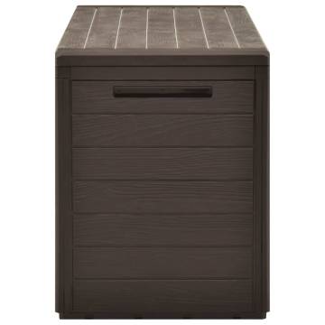 Garden Storage Box Brown 116x44x55 cm - Stylish & Durable