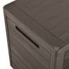 Garden Storage Box Brown 116x44x55 cm - Stylish & Durable