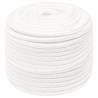 Boat Rope Full White 14mm 25m - Durable Polypropylene