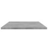 Bookshelf Boards - 4 pcs Concrete Grey | Hipo Market