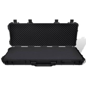 Waterproof Plastic Molded Gun Case - Trolley Carry Case