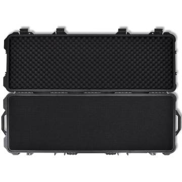 Waterproof Plastic Molded Gun Case - Trolley Carry Case