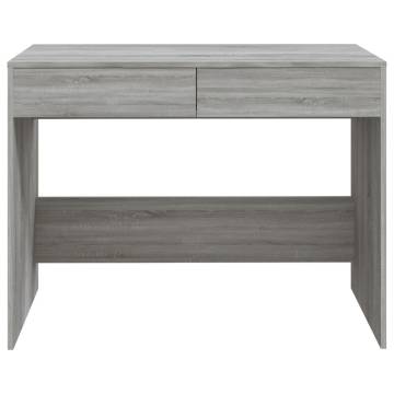 Stylish Grey Sonoma Desk - 101x50 cm | Hipomarket