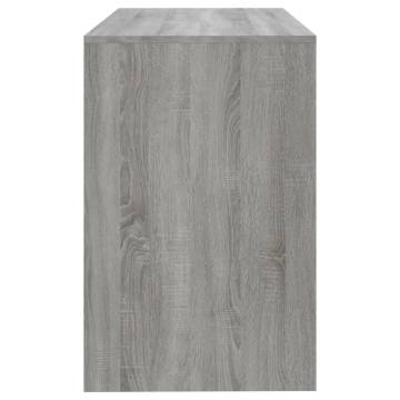 Stylish Grey Sonoma Desk - 101x50 cm | Hipomarket