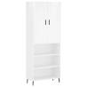 Highboard High Gloss White - Stylish Storage Solution | HipoMarket