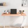 Desk Top 110x55x4 cm Solid Wood Beech Colour brown Size 110 x 55 x 4 cm 