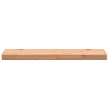 Solid Wood Beech Desk Top 110x55cm - Stylish & Durable