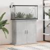 Aquarium Stand Concrete Grey 81x36x73 cm Engineered Wood Colour concrete grey Size 81 x 36 x 73 cm 