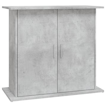 Aquarium Stand Concrete Grey 81x36x73 cm - Durable & Stylish