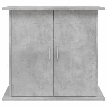 Aquarium Stand Concrete Grey 81x36x73 cm - Durable & Stylish