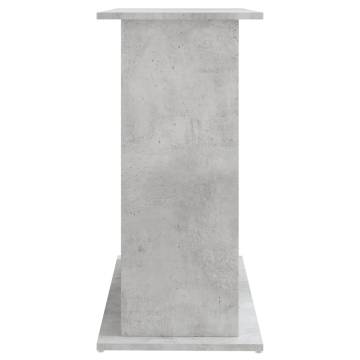 Aquarium Stand Concrete Grey 81x36x73 cm - Durable & Stylish