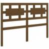 Honey Brown Solid Wood Bed Frame 120x200 cm - Timeless Design