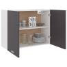 Hanging Cabinet Grey 80x31x60 cm - Optimal Kitchen Storage