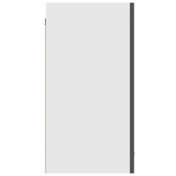 Hanging Cabinet Grey 80x31x60 cm - Optimal Kitchen Storage